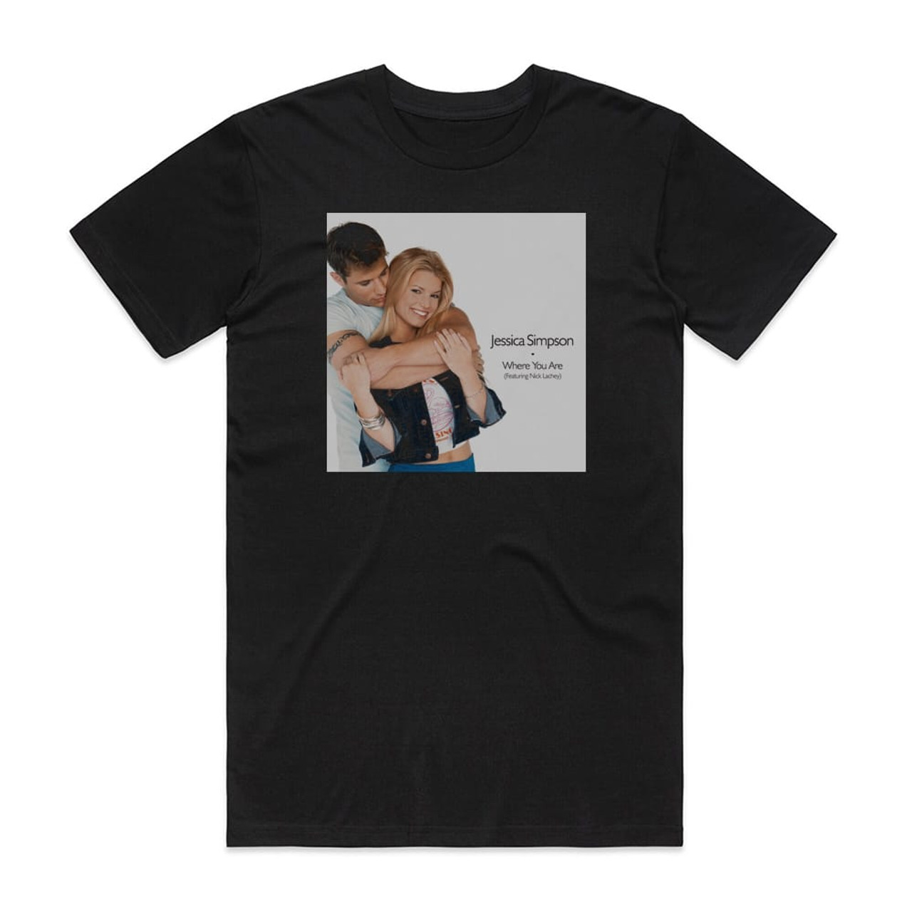 Album Cover T-Shirt Black